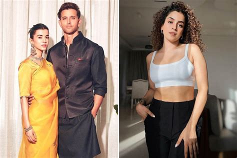 Hrithik Roshan | Saba Azad and Hrithik Roshan pose in ethnic outfits, Sanya Malhotra shares ...