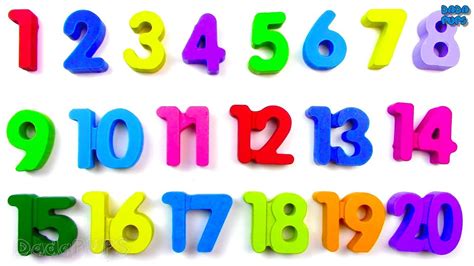 Learn 1 To 20 Numbers For Kids| Numbers to 20|Counting Numbers 1-20|Learning Apps for child ...