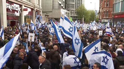 Pro-Israel rally takes place in London | News UK Video News | Sky News