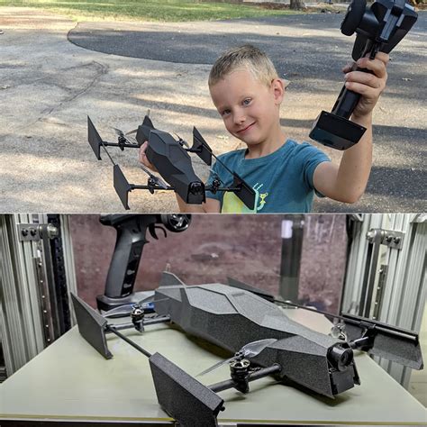 Custom-Built FPV Speeder Drone Uses Pistol-Style R/C Car Radio - TechEBlog