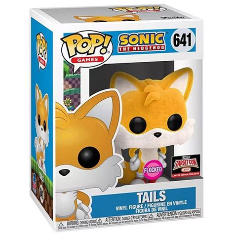 Funko POP Tails (Flocked) (Sonic The Hedgehog) #641