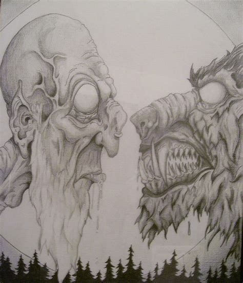 Vampire vs Werewolf by Tbonecurrie on DeviantArt