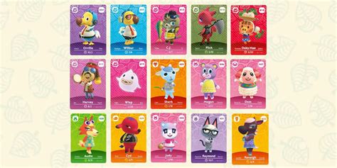 All Animal Crossing Series 5 Amiibo Cards (Villagers & NPCs)