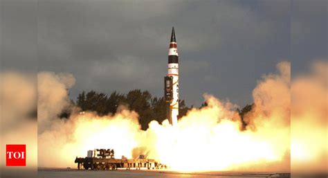 Agni-V with China in range tested; next in line is Agni-VI, with multiple warheads | India News ...