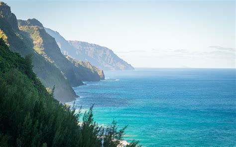 Wallpaper Hawaii, sea, mountains, sunshine 2880x1800 HD Picture, Image