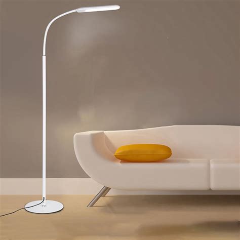 LED Reading And Process Floor Lamp Dimmable Eye Protection Remote Control Switch - Walmart.com ...