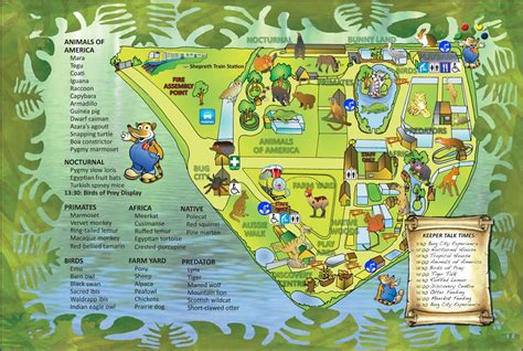 Shepreth Wildlife Park - Map of Park | Zoo map, Wildlife park, Shepreth