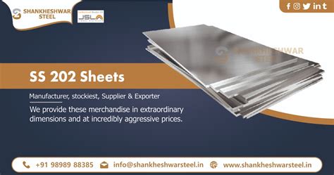 Stainless Steel 202 Sheets Exporter in Kenya Shankheshwar Steel