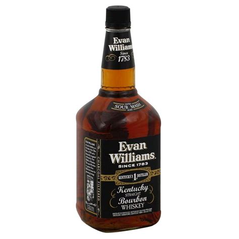 Evan Williams Kentucky Straight Bourbon Whiskey - 1.75L Bottle | Bourbon whiskey, Whiskey ...