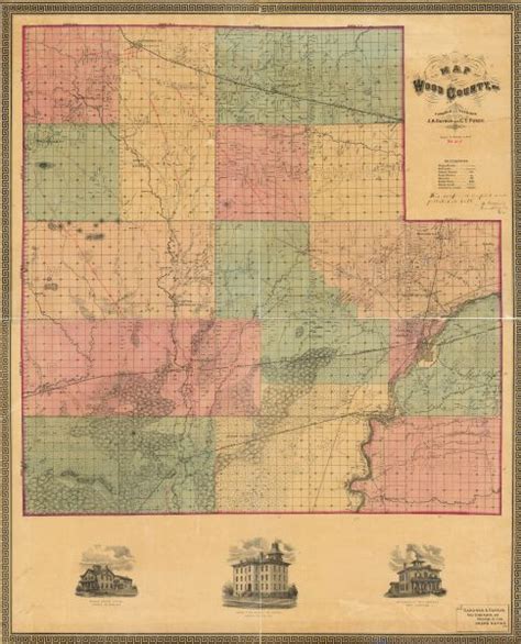 Map of Wood County, Wis. | Map or Atlas | Wisconsin Historical Society