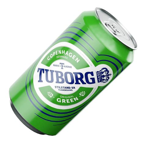 Tuborg Beer Cans 375ml - 3D Model by murtazaboyraz