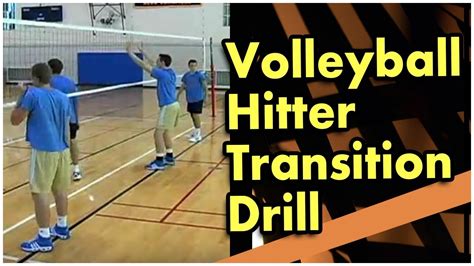 Volleyball Advanced Skills - The Quick Hitter Transition Drill - Coach ...