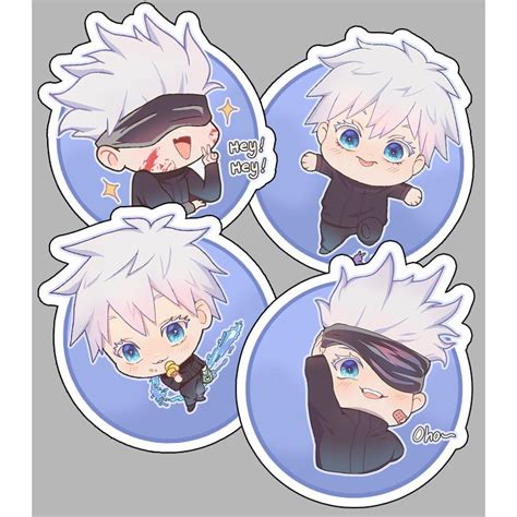 Jual [Sticker] GOJO SATORU vers Baby chibi (jujutsu no kaizen) | Shopee Indonesia