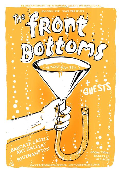 The Front Bottoms | Retro poster, Poster, Band posters