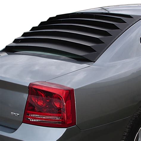 10613 Willpak Rear Window Louvers - Fits 2006-2010 Dodge Charger