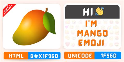 Mango Emoji Copy Paste, 省 Meaning | Unicode