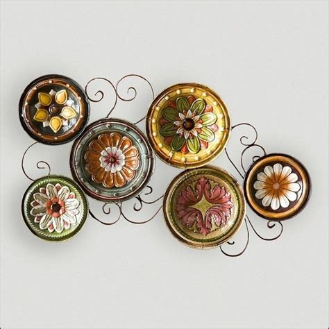 30 Inspirations Scattered Metal Italian Plates Wall Decor