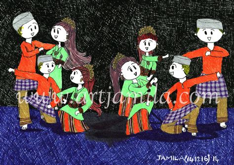 Traditional Dance (Zapin) Series 2 – Art Jamila