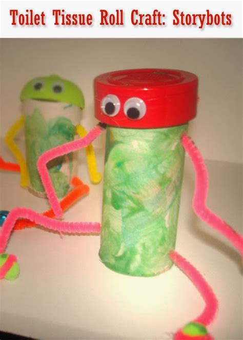 My Life with Pipidinko: Toilet Tissue Roll Craft for Kids: Storybots