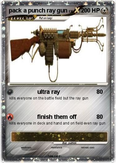 Pokémon pack a punch ray gun - ultra ray - My Pokemon Card