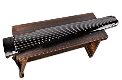 Buy Lacquered Aged Paulownia Guqin - 7-string Chinese Zither (Zhongni Style) Online at ...