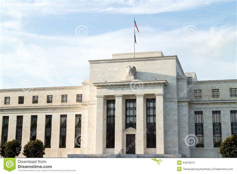 Federal Reserve Building stock photo. Image of economics - 54212674