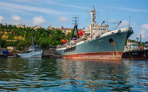 Ships of the Black Sea Fleet, Sevastopol Editorial Image - Image of ...