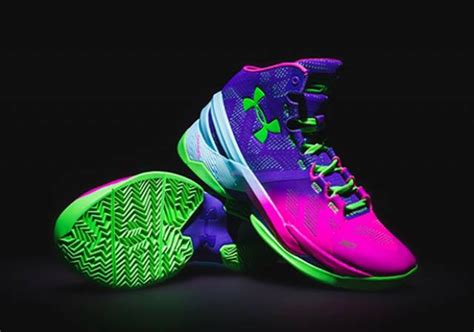 women Under Armour Curry shoes black purple