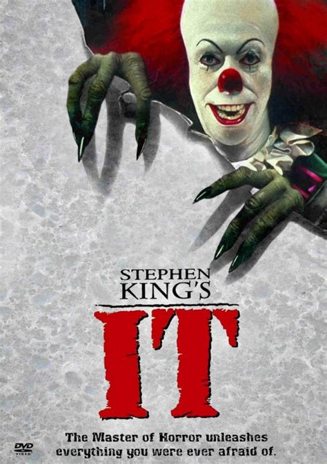 Stephen King's IT (1990) | Stephen king movies, Stephen king, Movie covers