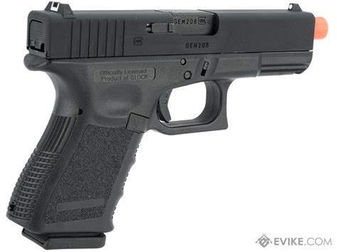 Elite Force Fully Licensed GLOCK 19 Gen.3 Gas Blowback Airsoft Pistol, Airsoft Guns, Gas Airsoft ...