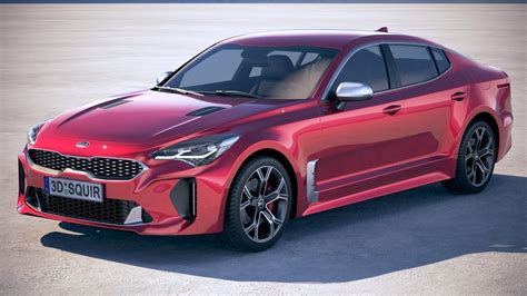 3D model Kia Stinger 2018 | CGTrader