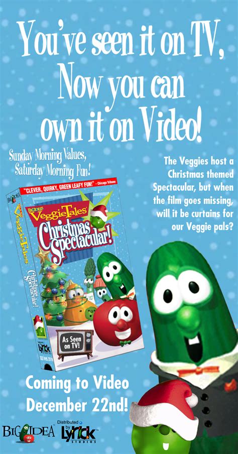 VeggieTales Christmas Spectacular Fanmade Ad by IanandArt-Back-Up-3 on DeviantArt