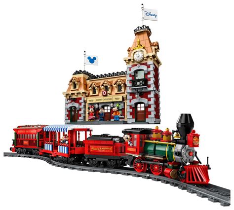 LEGO reveals massive new Disneyland Railroad set, 71044 Disney Train and Station [News] | The ...