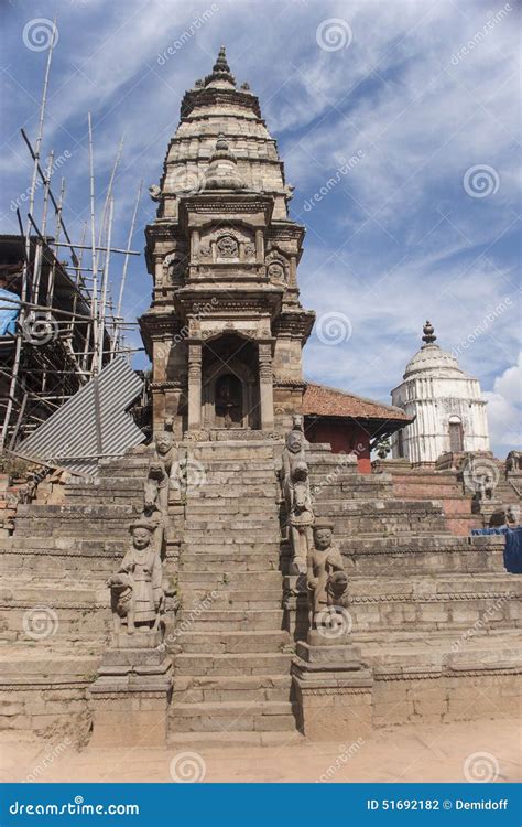 Temples in the patan. stock photo. Image of history, color - 51692182