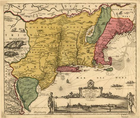 1650 Map of New Netherland, [6840x5770] : MapPorn