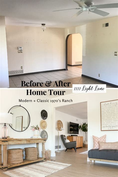 Before + After Home Tour: Modern + Classic 1970's Ranch - 1111 Light Lane