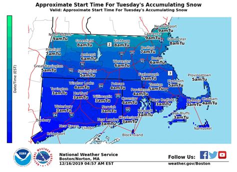 Up to 6 inches of snow to fall in Massachusetts Tuesday; storm to ...