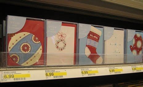 Target Addict: Tuesday's Rant: Christmas cards already out at Target...