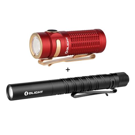 Buy OLIGHT Baton3 1200 Lumens Ultra-Compact Rechargeable EDC Flashlight Bundle OLIGHT I3T Plus ...