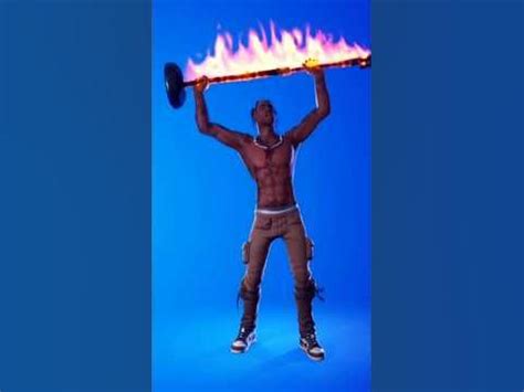 Travis Scott, Fortnite emote rage slowed, reverted and pitched - YouTube