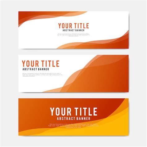 Free Vector | Colorful and abstract banner design templates