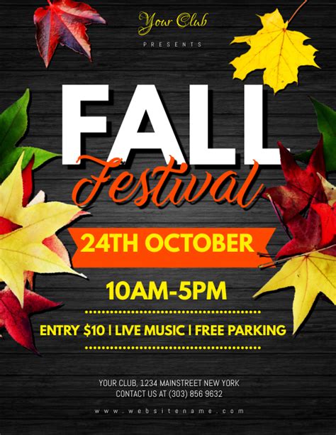 Copy of Fall Festival Flyer | PosterMyWall