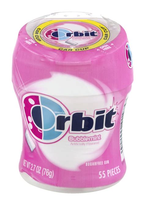 Buy Orbit Gum, Sugarfree, Bubblemint - 55 Each Online | Mercato