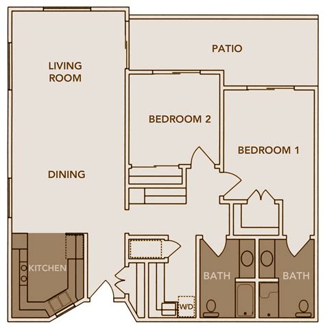 2 Bedroom House Plans With Garage - A 2 bedroom house plan could be the ...