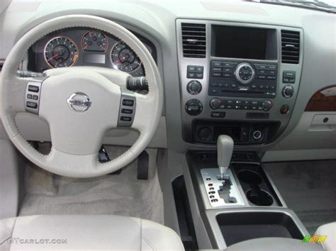 2010 Nissan Armada Platinum Stone Dashboard Photo #65662993 | GTCarLot.com