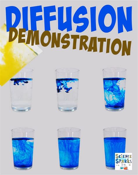 Diffusion Demonstration | Biology experiments, Diffusion activity, Diffuser