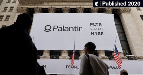 Palantir Shares Go Up in Wall Street Debut - The New York Times