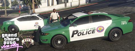 Vice City Police Cars - GTA5-Mods.com