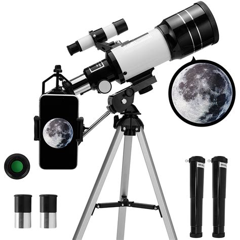 Telescope, 70mm Aperture, Telescopes for Adults, Telescope for Kids ...