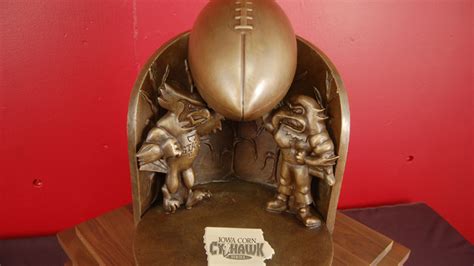 Trophy Design - CyHawk Trophy - Iowa Hawkeyes Iowa State Cyclones Football